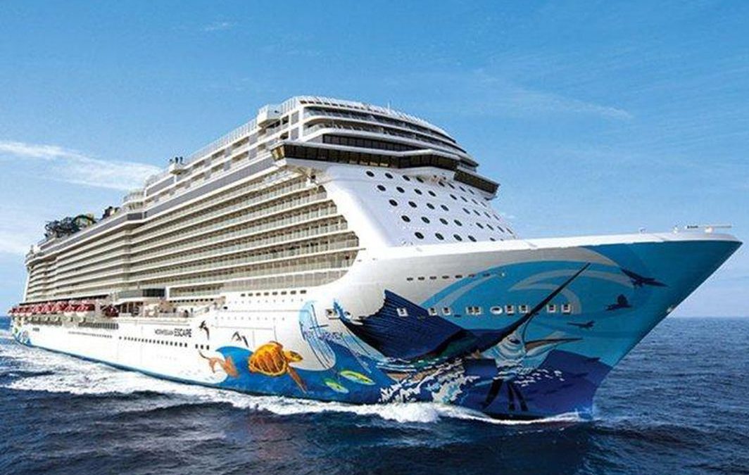 Norwegian Escape komt voor dokbeurt naar Damen Verolme