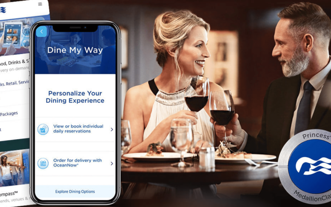 Princess Cruises introduceert Dine My Way in haar vloot