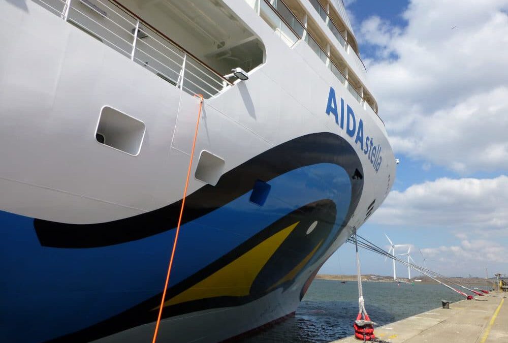 AIDA start in Middellandse Zee met AIDAstella