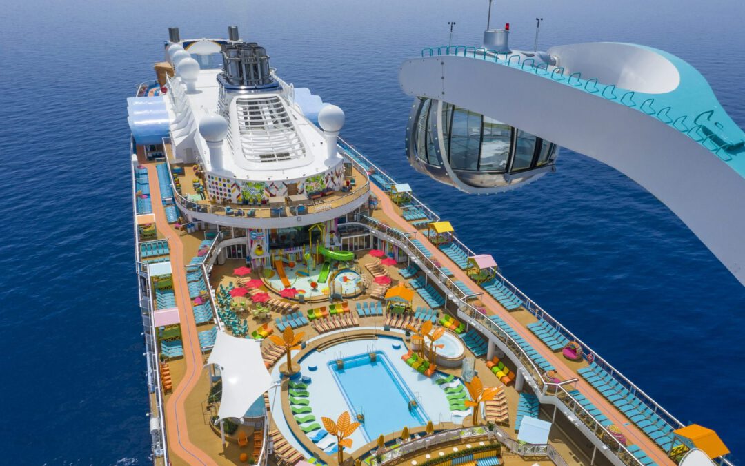 Odyssey of the Seas gedoopt door Bahamaanse paratriatlete