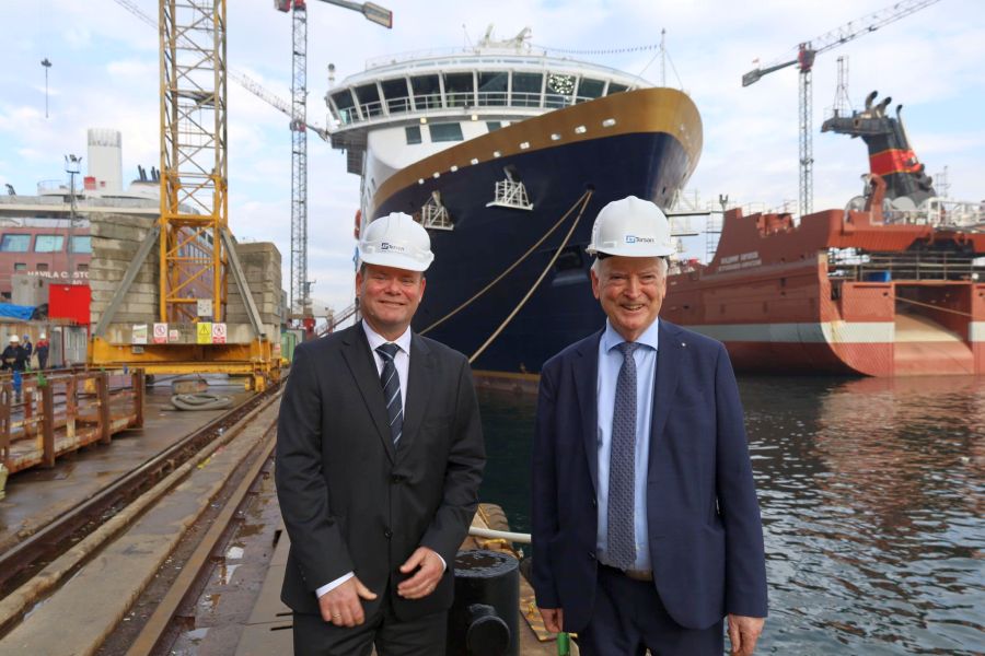 Eerste duurzame schip voor Havila Voyages opgeleverd