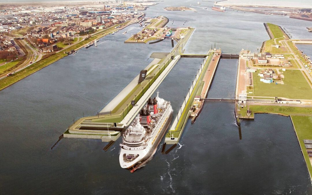 Zeesluis IJmuiden officieel in gebruik genomen