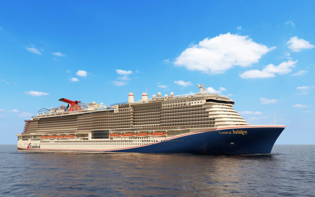 Start verkoop inaugurele cruises Carnival Jubilee