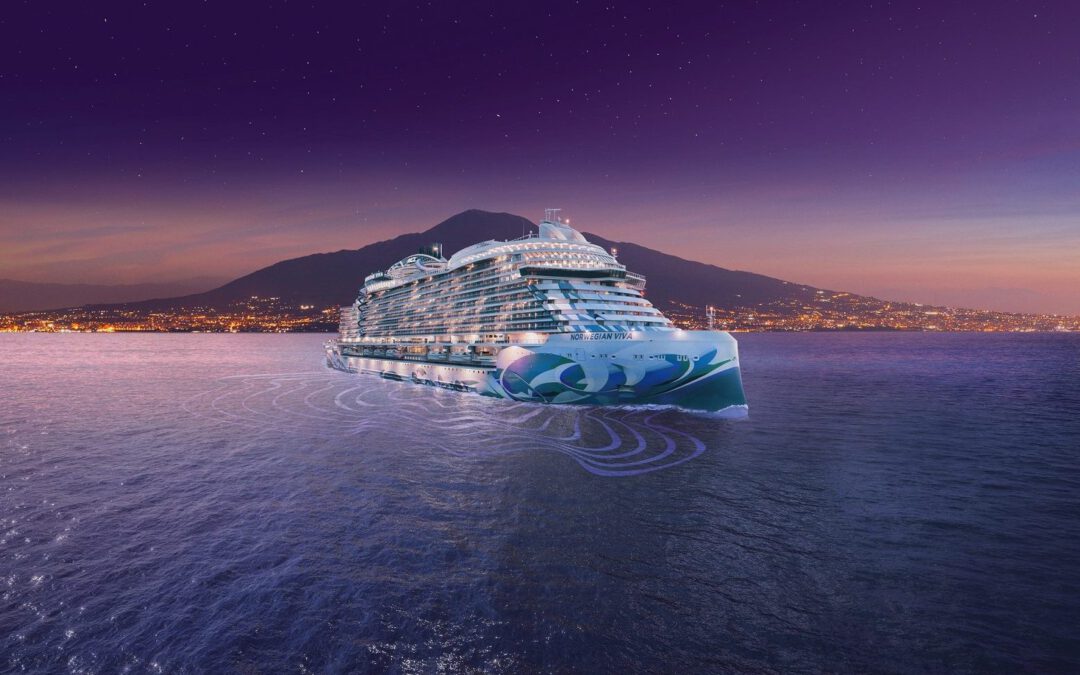 Nieuw cruiseschip Norwegian Viva doet volgend jaar 2 keer IJmuiden aan