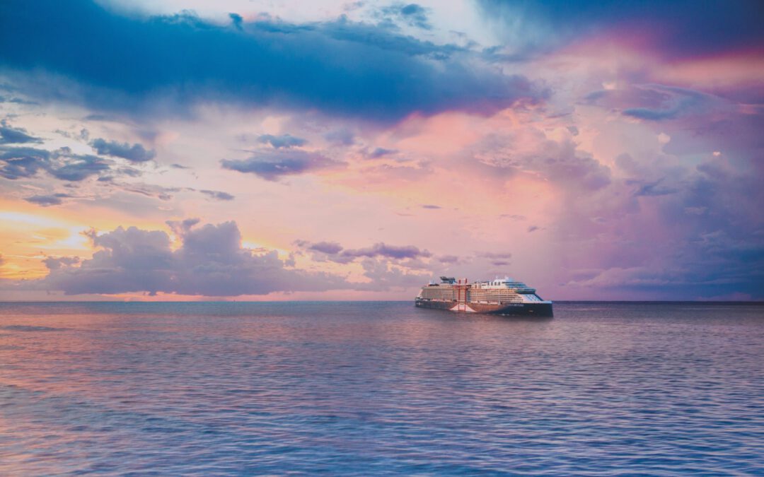 Nieuw cruiseschip Celebrity Beyond vertrokken vanuit Saint-Nazaire