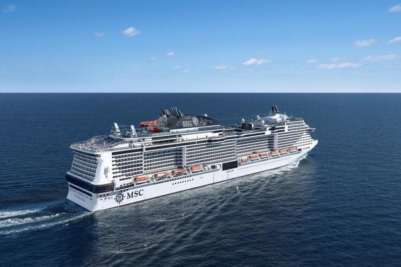MSC Bellissima gaat deze zomer varen in de Middellandse Zee