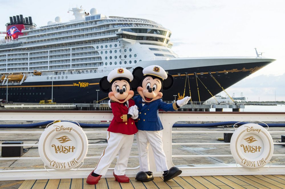 Disney Cruise Line verwelkomt Disney Wish met doop in de vloot