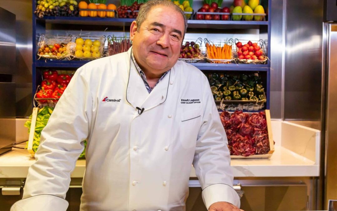 Carnival Cruise Line benoemt Emeril Lagasse tot Chief Culinary Officer