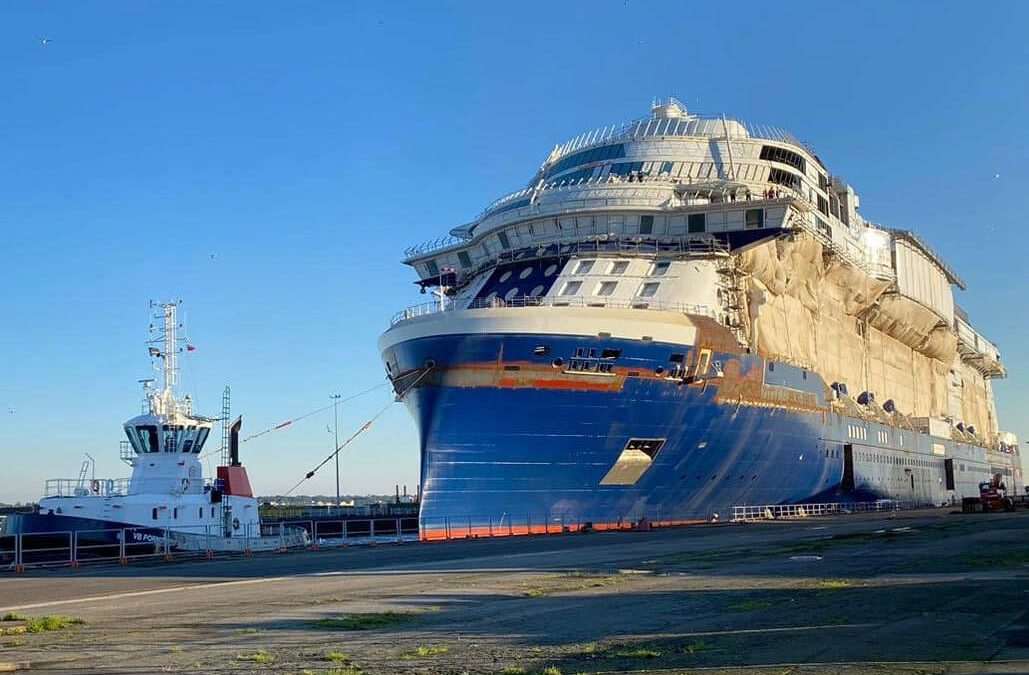 Nieuw cruiseschip Celebrity Cruises tewatergelaten