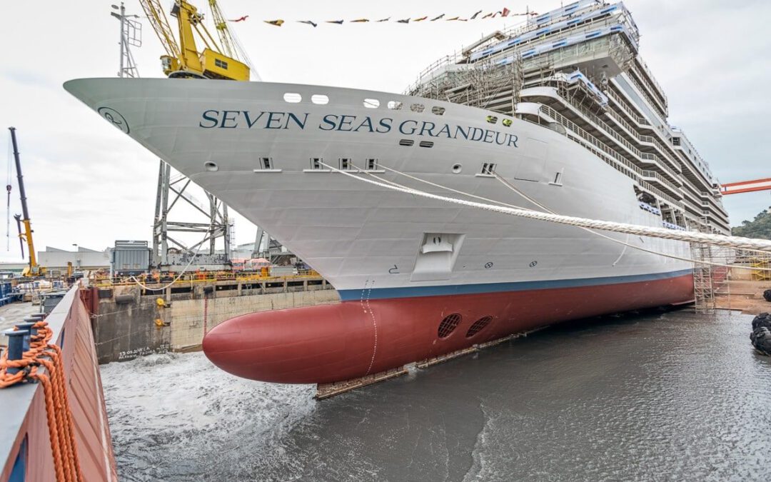 Seven Seas Grandeur uitgedokt bij Fincantieri