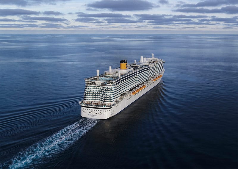 Costa Cruises opent de verkoop voor cruises in 2024